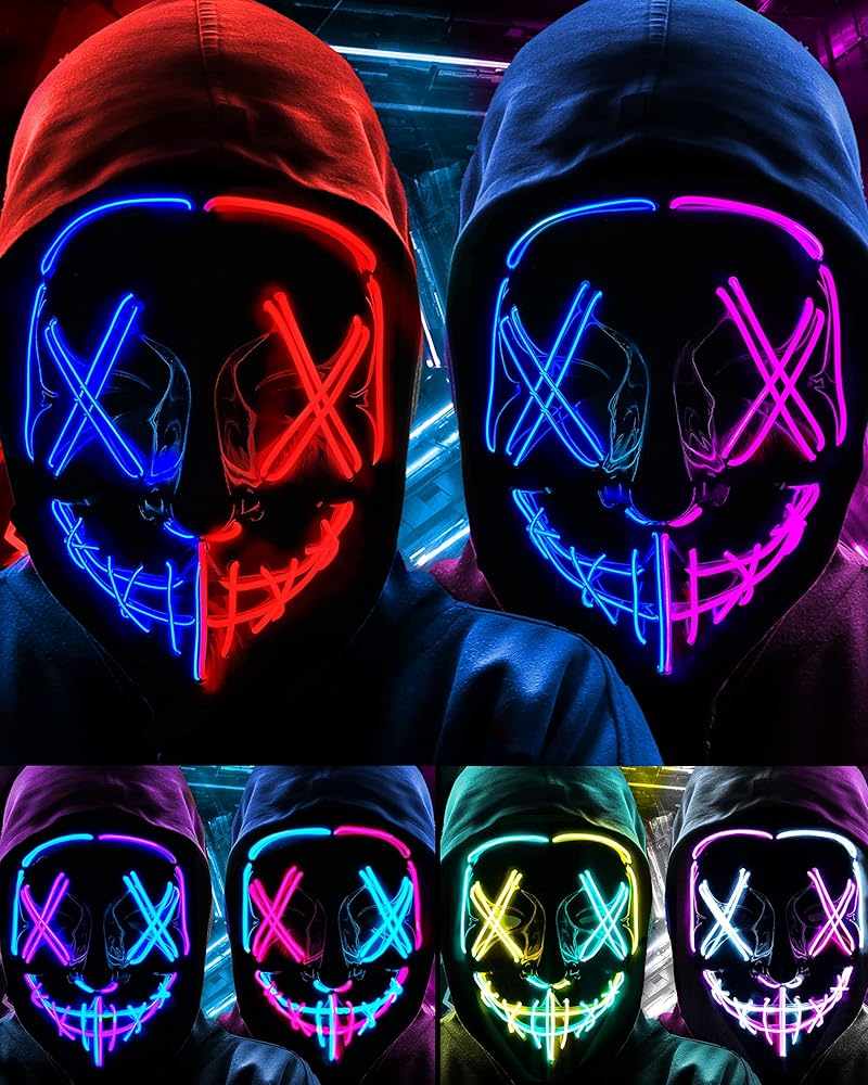 🔥COMBO Paga 1 y llévate 2 Mascara  Led  De La Purga🔥