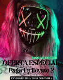 🔥COMBO Paga 1 y llévate 2 Mascara  Led  De La Purga🔥