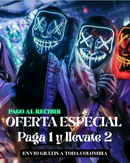 🔥COMBO Paga 1 y llévate 2 Mascara  Led  De La Purga🔥